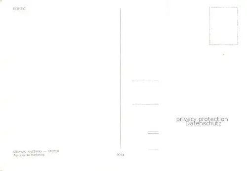 AK / Ansichtskarte Porec Hotel Diamant Porec