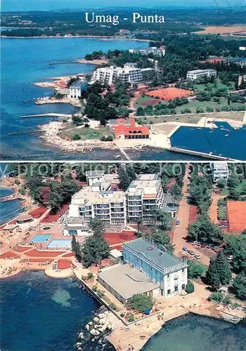 AK / Ansichtskarte Punta_Umag Hotel Sipar Fliegeraufnahme Punta_Umag