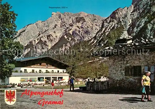 AK / Ansichtskarte Pertisau_Achensee Alpengasthof Gramai gegen Rappenspitze Karwendelgebirge Pertisau Achensee