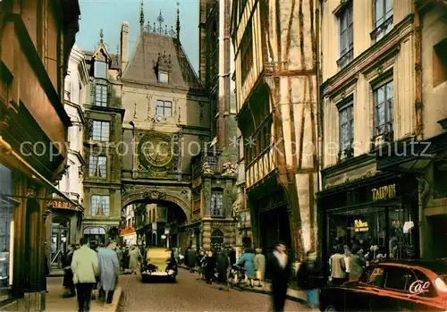 AK / Ansichtskarte Rouen Le Gros Horloge Rouen