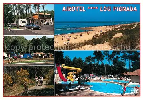 AK / Ansichtskarte Messanges_Landes Airotel Lou Pignada Camping Piscine Messanges_Landes