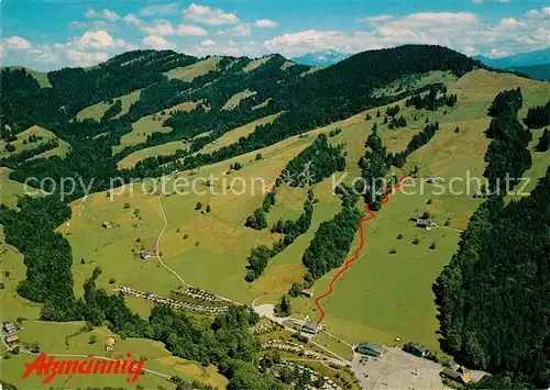 AK / Ansichtskarte Atzmaennig_Goldingen Sport  Wander  und Freizeitzentrum Sesselbahn Riesenrutschbahn Fliegeraufnahme 