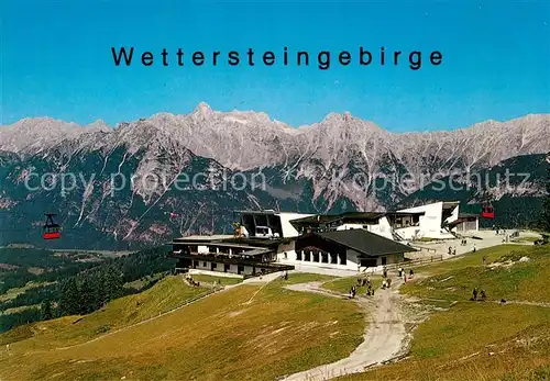 AK / Ansichtskarte Seefeld_Tirol Rosshuette Bergstation Seefelder Joch Wettersteingebirge Seefeld Tirol
