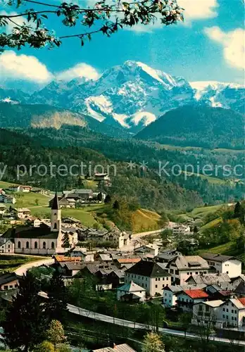 AK / Ansichtskarte Marktschellenberg Panorama Hoher Goell Brett Marktschellenberg