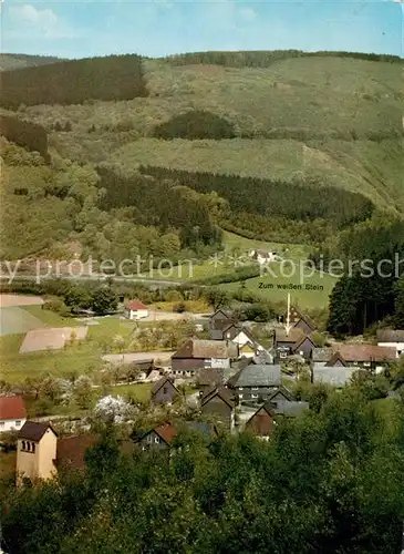 AK / Ansichtskarte Katzenbach_Sieg Panorama Katzenbach Sieg