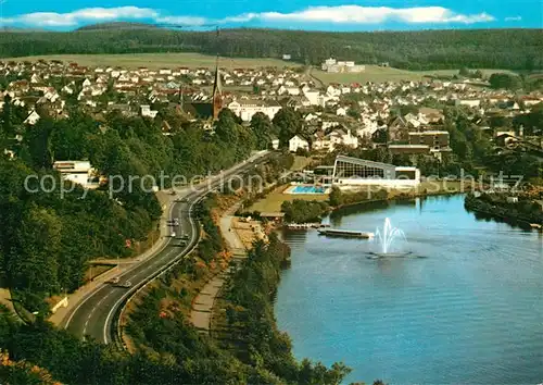 AK / Ansichtskarte Olpe_Biggesee Panorama Olpe Biggesee