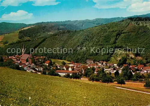 AK / Ansichtskarte Oberharmersbach Panorama Oberharmersbach