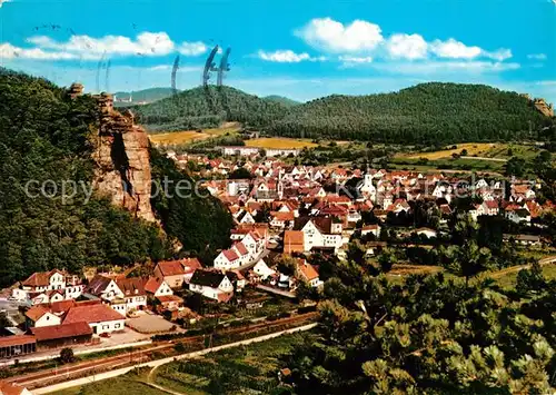 AK / Ansichtskarte Dahn Panorama Jungfernsprung Dahn