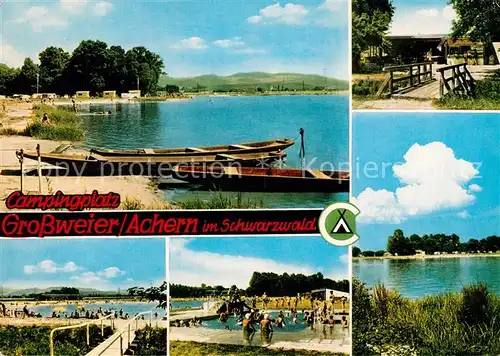 AK / Ansichtskarte Achern_Baden Campingplatz Grossweier Achern_Baden