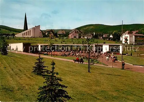AK / Ansichtskarte Willingen_Sauerland Kurgarten  Willingen_Sauerland