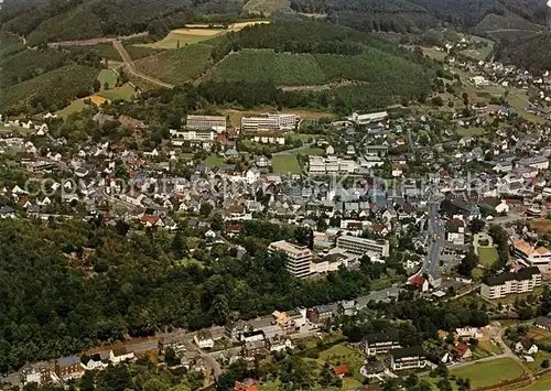 AK / Ansichtskarte Laasphe Fliegeraufnahme Laasphe