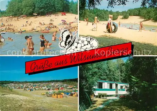 AK / Ansichtskarte Wilsum Strand Campingplatz Wilsumer Berge Wilsum