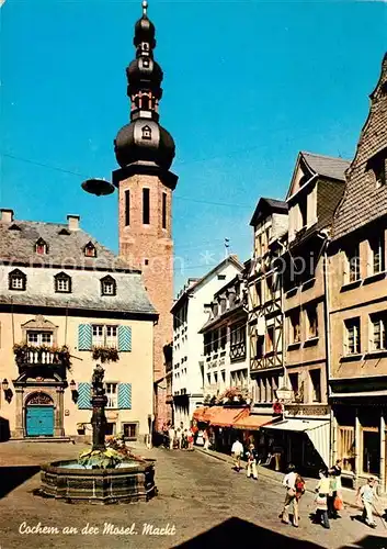 AK / Ansichtskarte Cochem_Mosel Markt Cochem Mosel