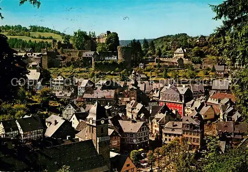 AK / Ansichtskarte Monschau Stadtpanorama Monschau