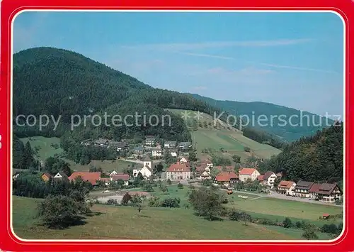 AK / Ansichtskarte Oberwolfach Ortsansicht Walke Oberwolfach