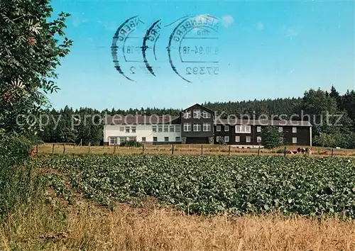 AK / Ansichtskarte Schmallenberg Jugendherberge Schmallenberg
