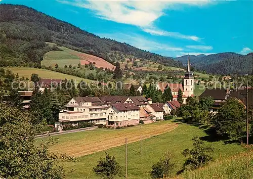 AK / Ansichtskarte Nordrach Kurhaus Kirche Nordrach