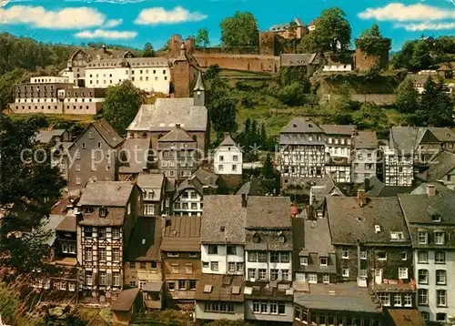 AK / Ansichtskarte Monschau Blick zur Burg Monschau