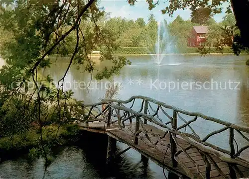 AK / Ansichtskarte Fuerstenau_Hoexter Schlossteich Fuerstenau_Hoexter