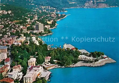 AK / Ansichtskarte Opatija_Istrien Fliegeraufnahme Opatija_Istrien