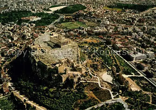 AK / Ansichtskarte Athenes_Athen Akropolis Fliegeraufnahme Athenes Athen