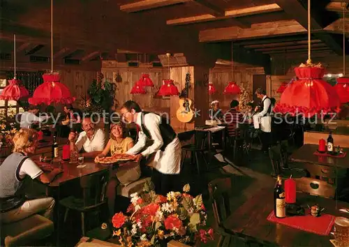 AK / Ansichtskarte St_Ulrich_Groeden_Tirol Pizzeria Weinstube Sarteur St_Ulrich_Groeden_Tirol