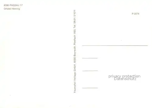 AK / Ansichtskarte Heining_Passau Donaupartie Orts und Teilansichten Kirche Bruecke Heining Passau