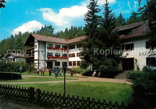 AK / Ansichtskarte Hertlingshausen Naturfreundehaus Rahnenhof Hertlingshausen