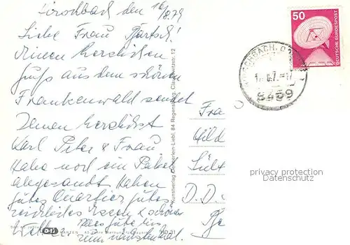 AK / Ansichtskarte Hirschbach_Oberpfalz Panorama Noristoerle Mittelbergwand Hirschbach Oberpfalz