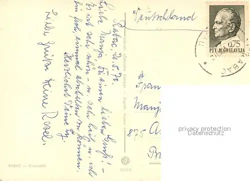 AK / Ansichtskarte Rabac_Kroatien Girandela Rabac Kroatien