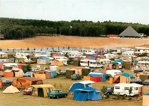 AK / Ansichtskarte Wilsum Erholungsgebiet Wilsumer Berge Caravan Campingpark Strand Wilsum