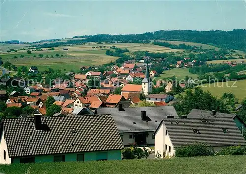 AK / Ansichtskarte Geroda Panorama Geroda