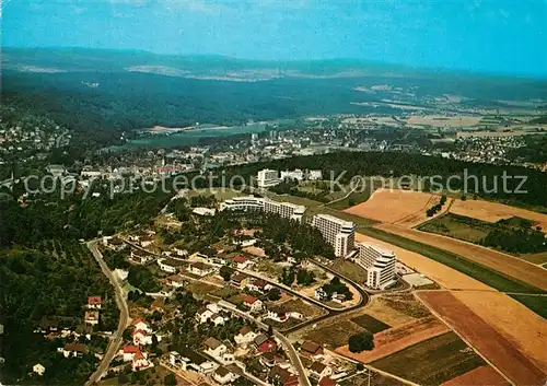 AK / Ansichtskarte Bad_Kissingen Fliegeraufnahme mit Hotel Sonnen Huegel Bad_Kissingen