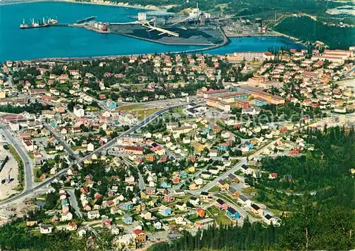 AK / Ansichtskarte Mo_i_Rana Utsikt over byen Mo_i_Rana