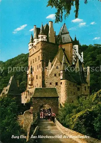 AK / Ansichtskarte Burg_Eltz Maerchenschloss des Mosellandes Burg_Eltz