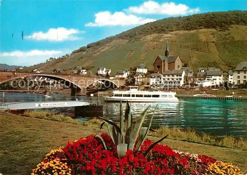 AK / Ansichtskarte Cochem_Mosel Moselpartie Cochem Mosel