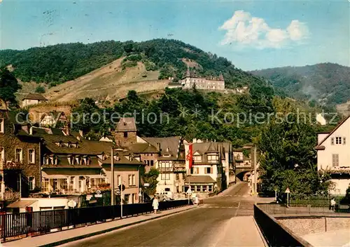 AK / Ansichtskarte Cochem_Mosel Brueckenpartie Cochem Mosel