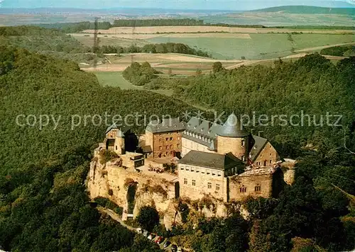 AK / Ansichtskarte Edersee Fliegeraufnahme Schloss Waldeck Edersee