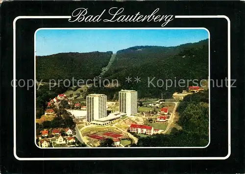 AK / Ansichtskarte Bad_Lauterberg Fliegeraufnahme Bad_Lauterberg