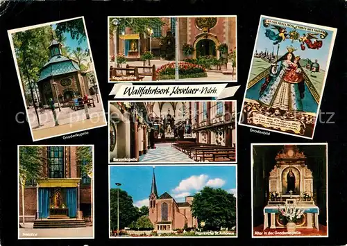 AK / Ansichtskarte Kevelaer Wallfahrtsort  Gnadenkapelle Freialtar Kevelaer