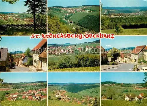 AK / Ansichtskarte Andreasberg_Harz_St Panoramen Andreasberg_Harz_St