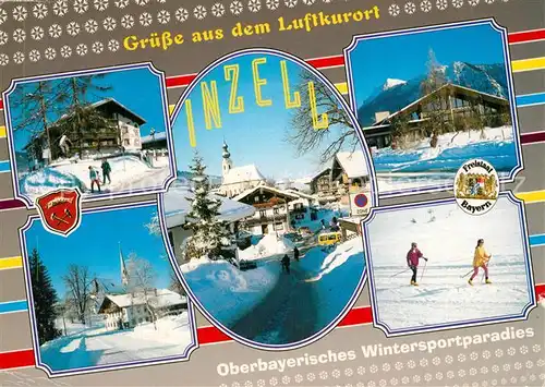 AK / Ansichtskarte Inzell Winterlandschaften Inzell