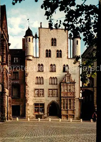 AK / Ansichtskarte Hildesheim Tempelhaus Marktplatz Hildesheim