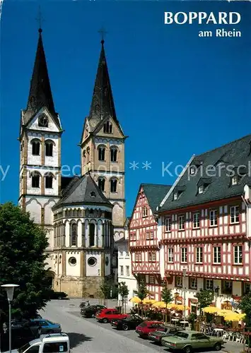 AK / Ansichtskarte Boppard_Rhein Sankt Severuskirche Boppard Rhein
