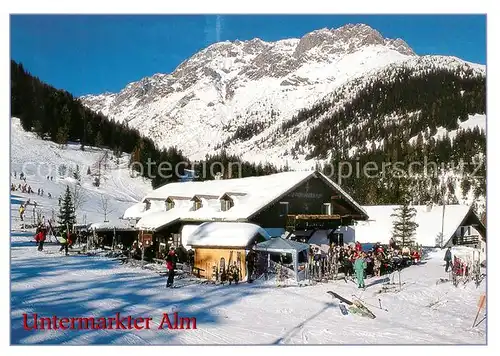 AK / Ansichtskarte Imst_Tirol Untermarkter Alm Winter Imst_Tirol