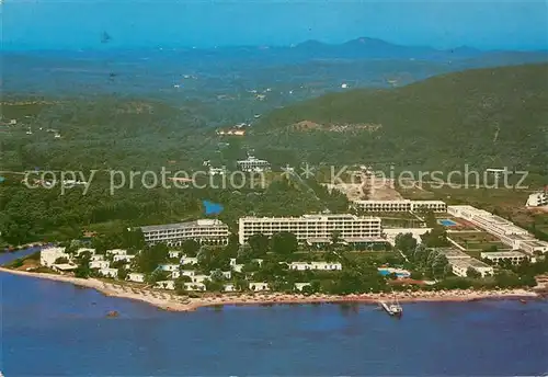 AK / Ansichtskarte Messonghi Fliegeraufnahme Hotelanlage Messonghi