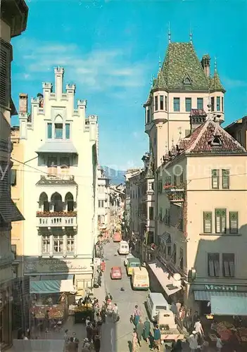 AK / Ansichtskarte Bozen_Suedtirol Museumstrasse Bozen Suedtirol