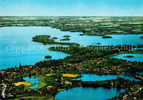 AK / Ansichtskarte Ploen_See Fliegeraufnahme Ploen_See