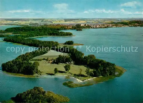 AK / Ansichtskarte Ploen_See Fliegeraufnahme Ploen_See