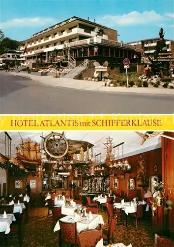 AK / Ansichtskarte Timmendorfer_Strand Hotel Atlantis Schifferklause Timmendorfer_Strand